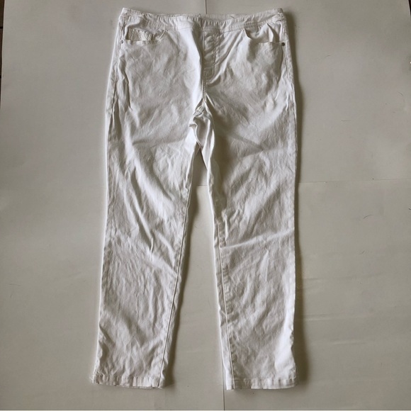 TRIBAL Womens White Pants Size 10 - Picture 2 of 12